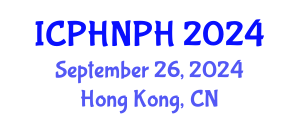 International Conference on Public Health Nursing and Public Health (ICPHNPH) September 26, 2024 - Hong Kong, China