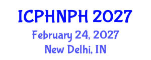 International Conference on Public Health Nursing and Public Health (ICPHNPH) February 24, 2027 - New Delhi, India