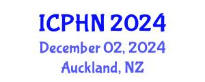 International Conference on Public Health Nutrition (ICPHN) December 02, 2024 - Auckland, New Zealand