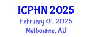 International Conference on Public Health Nutrition (ICPHN) February 01, 2025 - Melbourne, Australia