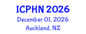 International Conference on Public Health Nutrition (ICPHN) December 01, 2026 - Auckland, New Zealand International Conference on Public Health Nutrition (ICPHN) December 01, 2026 - Auckland, New Zealand