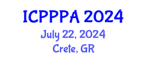 International Conference on Public Policy and Public Administration (ICPPPA) July 22, 2024 - Crete, Greece