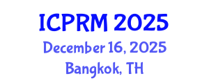 International Conference on Pulmonary and Respiratory Medicine (ICPRM) December 16, 2025 - Bangkok, Thailand