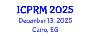 International Conference on Pulmonary and Respiratory Medicine (ICPRM) December 13, 2025 - Cairo, Egypt