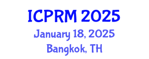 International Conference on Pulmonary and Respiratory Medicine (ICPRM) January 18, 2025 - Bangkok, Thailand