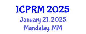 International Conference on Pulmonary and Respiratory Medicine (ICPRM) January 21, 2025 - Mandalay, Myanmar
