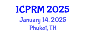 International Conference on Pulmonary and Respiratory Medicine (ICPRM) January 14, 2025 - Phuket, Thailand