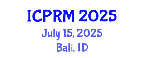 International Conference on Pulmonary and Respiratory Medicine (ICPRM) July 15, 2025 - Bali, Indonesia