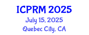 International Conference on Pulmonary and Respiratory Medicine (ICPRM) July 15, 2025 - Quebec City, Canada