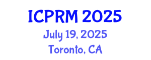 International Conference on Pulmonary and Respiratory Medicine (ICPRM) July 19, 2025 - Toronto, Canada