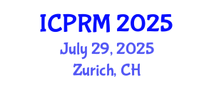 International Conference on Pulmonary and Respiratory Medicine (ICPRM) July 29, 2025 - Zurich, Switzerland