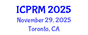 International Conference on Pulmonary and Respiratory Medicine (ICPRM) November 29, 2025 - Toronto, Canada
