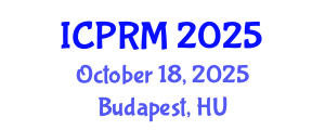 International Conference on Pulmonary and Respiratory Medicine (ICPRM) October 18, 2025 - Budapest, Hungary