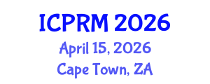 International Conference on Pulmonary and Respiratory Medicine (ICPRM) April 15, 2026 - Cape Town, South Africa