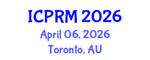 International Conference on Pulmonary and Respiratory Medicine (ICPRM) April 06, 2026 - Toronto, Australia International Conference on Pulmonary and Respiratory Medicine (ICPRM) April 06, 2026 - Toronto, Australia