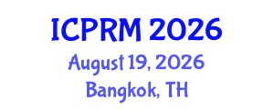 International Conference on Pulmonary and Respiratory Medicine (ICPRM) August 19, 2026 - Bangkok, Thailand International Conference on Pulmonary and Respiratory Medicine (ICPRM) August 19, 2026 - Bangkok, Thailand