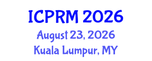 International Conference on Pulmonary and Respiratory Medicine (ICPRM) August 23, 2026 - Kuala Lumpur, Malaysia International Conference on Pulmonary and Respiratory Medicine (ICPRM) August 23, 2026 - Kuala Lumpur, Malaysia