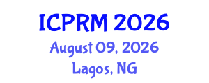 International Conference on Pulmonary and Respiratory Medicine (ICPRM) August 09, 2026 - Lagos, Nigeria International Conference on Pulmonary and Respiratory Medicine (ICPRM) August 09, 2026 - Lagos, Nigeria