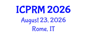 International Conference on Pulmonary and Respiratory Medicine (ICPRM) August 23, 2026 - Rome, Italy International Conference on Pulmonary and Respiratory Medicine (ICPRM) August 23, 2026 - Rome, Italy