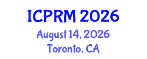 International Conference on Pulmonary and Respiratory Medicine (ICPRM) August 14, 2026 - Toronto, Canada International Conference on Pulmonary and Respiratory Medicine (ICPRM) August 14, 2026 - Toronto, Canada
