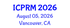 International Conference on Pulmonary and Respiratory Medicine (ICPRM) August 05, 2026 - Vancouver, Canada International Conference on Pulmonary and Respiratory Medicine (ICPRM) August 05, 2026 - Vancouver, Canada