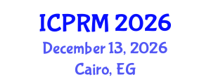 International Conference on Pulmonary and Respiratory Medicine (ICPRM) December 13, 2026 - Cairo, Egypt International Conference on Pulmonary and Respiratory Medicine (ICPRM) December 13, 2026 - Cairo, Egypt