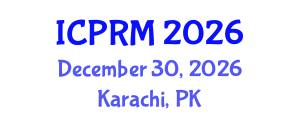 International Conference on Pulmonary and Respiratory Medicine (ICPRM) December 30, 2026 - Karachi, Pakistan International Conference on Pulmonary and Respiratory Medicine (ICPRM) December 30, 2026 - Karachi, Pakistan