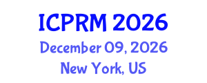 International Conference on Pulmonary and Respiratory Medicine (ICPRM) December 09, 2026 - New York, United States International Conference on Pulmonary and Respiratory Medicine (ICPRM) December 09, 2026 - New York, United States