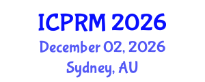 International Conference on Pulmonary and Respiratory Medicine (ICPRM) December 02, 2026 - Sydney, Australia International Conference on Pulmonary and Respiratory Medicine (ICPRM) December 02, 2026 - Sydney, Australia