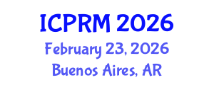 International Conference on Pulmonary and Respiratory Medicine (ICPRM) February 23, 2026 - Buenos Aires, Argentina International Conference on Pulmonary and Respiratory Medicine (ICPRM) February 23, 2026 - Buenos Aires, Argentina