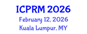 International Conference on Pulmonary and Respiratory Medicine (ICPRM) February 12, 2026 - Kuala Lumpur, Malaysia International Conference on Pulmonary and Respiratory Medicine (ICPRM) February 12, 2026 - Kuala Lumpur, Malaysia