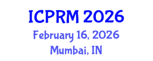 International Conference on Pulmonary and Respiratory Medicine (ICPRM) February 16, 2026 - Mumbai, India International Conference on Pulmonary and Respiratory Medicine (ICPRM) February 16, 2026 - Mumbai, India