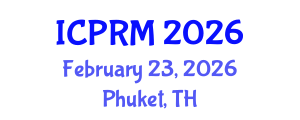 International Conference on Pulmonary and Respiratory Medicine (ICPRM) February 23, 2026 - Phuket, Thailand International Conference on Pulmonary and Respiratory Medicine (ICPRM) February 23, 2026 - Phuket, Thailand
