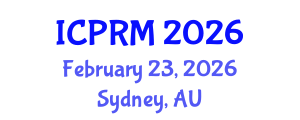 International Conference on Pulmonary and Respiratory Medicine (ICPRM) February 23, 2026 - Sydney, Australia International Conference on Pulmonary and Respiratory Medicine (ICPRM) February 23, 2026 - Sydney, Australia
