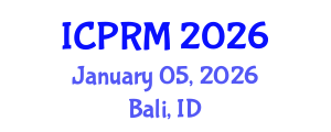 International Conference on Pulmonary and Respiratory Medicine (ICPRM) January 05, 2026 - Bali, Indonesia International Conference on Pulmonary and Respiratory Medicine (ICPRM) January 05, 2026 - Bali, Indonesia