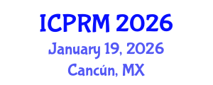 International Conference on Pulmonary and Respiratory Medicine (ICPRM) January 19, 2026 - Cancún, Mexico International Conference on Pulmonary and Respiratory Medicine (ICPRM) January 19, 2026 - Cancún, Mexico