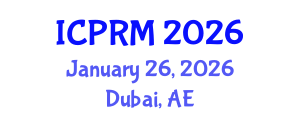 International Conference on Pulmonary and Respiratory Medicine (ICPRM) January 26, 2026 - Dubai, United Arab Emirates International Conference on Pulmonary and Respiratory Medicine (ICPRM) January 26, 2026 - Dubai, United Arab Emirates