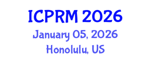 International Conference on Pulmonary and Respiratory Medicine (ICPRM) January 05, 2026 - Honolulu, United States International Conference on Pulmonary and Respiratory Medicine (ICPRM) January 05, 2026 - Honolulu, United States