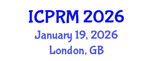 International Conference on Pulmonary and Respiratory Medicine (ICPRM) January 19, 2026 - London, United Kingdom International Conference on Pulmonary and Respiratory Medicine (ICPRM) January 19, 2026 - London, United Kingdom