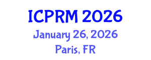 International Conference on Pulmonary and Respiratory Medicine (ICPRM) January 26, 2026 - Paris, France International Conference on Pulmonary and Respiratory Medicine (ICPRM) January 26, 2026 - Paris, France