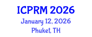 International Conference on Pulmonary and Respiratory Medicine (ICPRM) January 12, 2026 - Phuket, Thailand International Conference on Pulmonary and Respiratory Medicine (ICPRM) January 12, 2026 - Phuket, Thailand