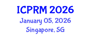 International Conference on Pulmonary and Respiratory Medicine (ICPRM) January 05, 2026 - Singapore, Singapore International Conference on Pulmonary and Respiratory Medicine (ICPRM) January 05, 2026 - Singapore, Singapore