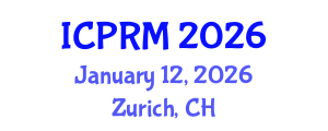 International Conference on Pulmonary and Respiratory Medicine (ICPRM) January 12, 2026 - Zurich, Switzerland International Conference on Pulmonary and Respiratory Medicine (ICPRM) January 12, 2026 - Zurich, Switzerland