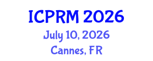 International Conference on Pulmonary and Respiratory Medicine (ICPRM) July 10, 2026 - Cannes, France International Conference on Pulmonary and Respiratory Medicine (ICPRM) July 10, 2026 - Cannes, France