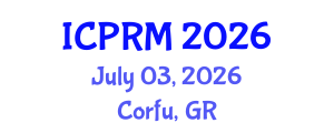 International Conference on Pulmonary and Respiratory Medicine (ICPRM) July 03, 2026 - Corfu, Greece International Conference on Pulmonary and Respiratory Medicine (ICPRM) July 03, 2026 - Corfu, Greece