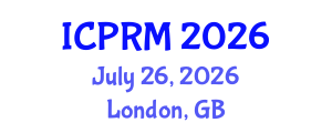 International Conference on Pulmonary and Respiratory Medicine (ICPRM) July 26, 2026 - London, United Kingdom International Conference on Pulmonary and Respiratory Medicine (ICPRM) July 26, 2026 - London, United Kingdom