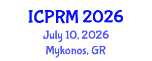 International Conference on Pulmonary and Respiratory Medicine (ICPRM) July 10, 2026 - Mykonos, Greece International Conference on Pulmonary and Respiratory Medicine (ICPRM) July 10, 2026 - Mykonos, Greece