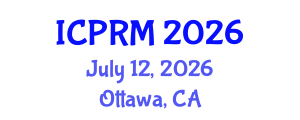 International Conference on Pulmonary and Respiratory Medicine (ICPRM) July 12, 2026 - Ottawa, Canada