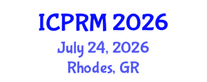 International Conference on Pulmonary and Respiratory Medicine (ICPRM) July 24, 2026 - Rhodes, Greece International Conference on Pulmonary and Respiratory Medicine (ICPRM) July 24, 2026 - Rhodes, Greece