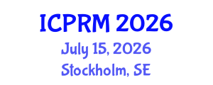 International Conference on Pulmonary and Respiratory Medicine (ICPRM) July 15, 2026 - Stockholm, Sweden